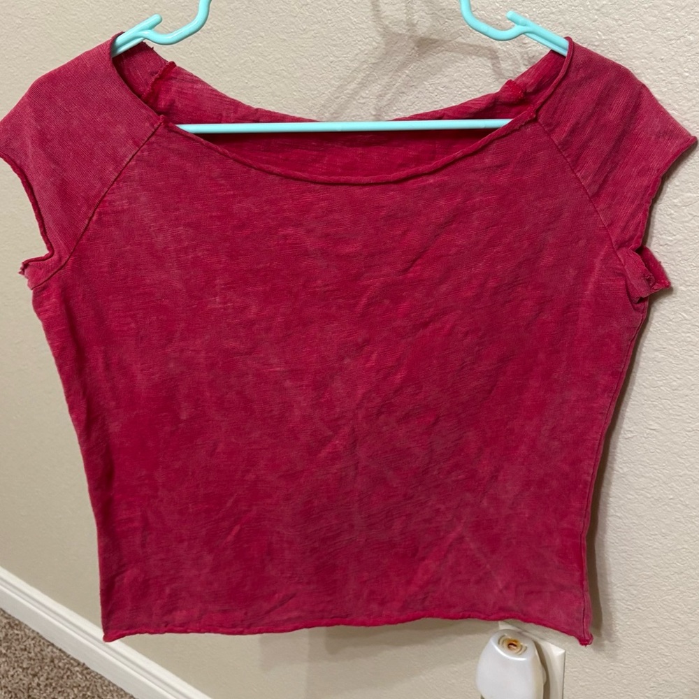 Women's Red Cap Sleeve Top Size XS NWOT